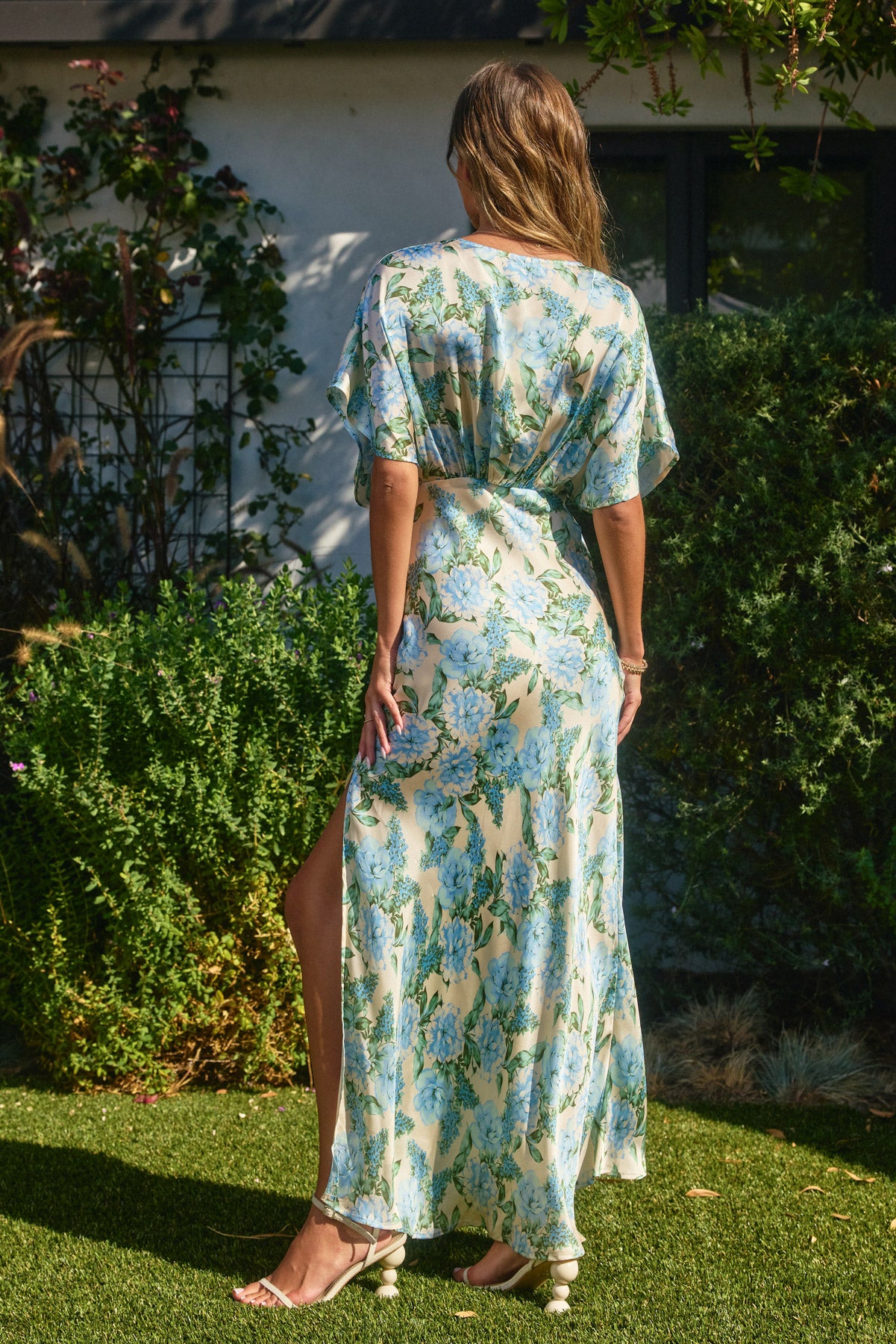 Stolen Love Blouson Maxi Dress