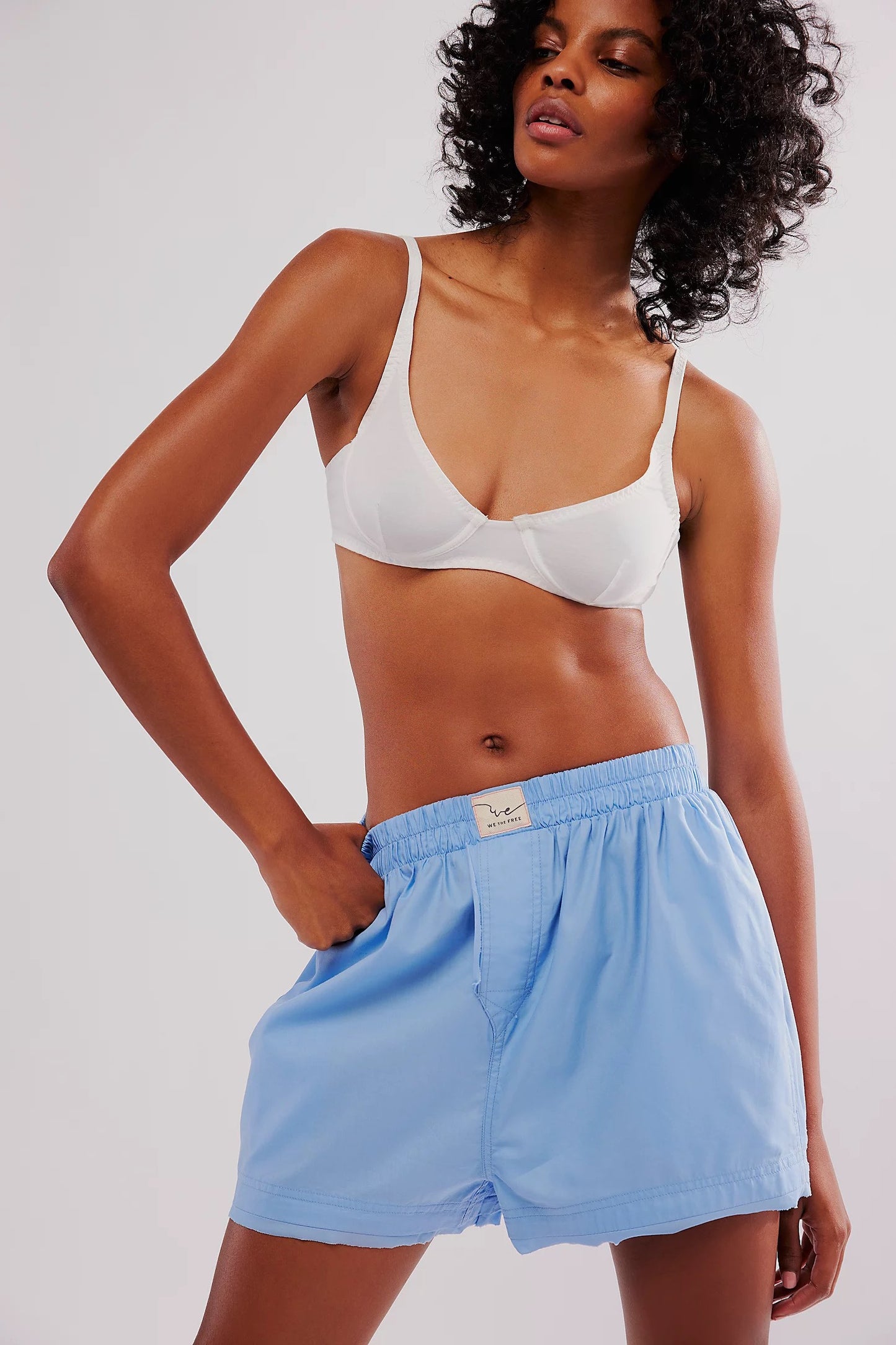 FREE PEOPLE We The Free Day To Day Solid Boxer