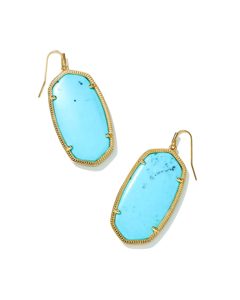 KENDRA SCOTT Danielle Gold Drop Earrings
