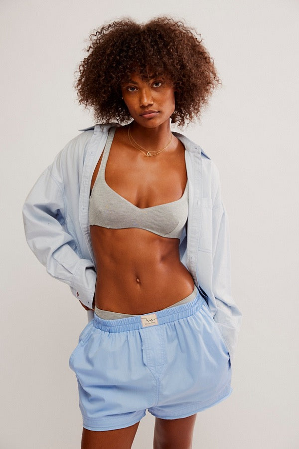 FREE PEOPLE We The Free Day To Day Solid Boxer