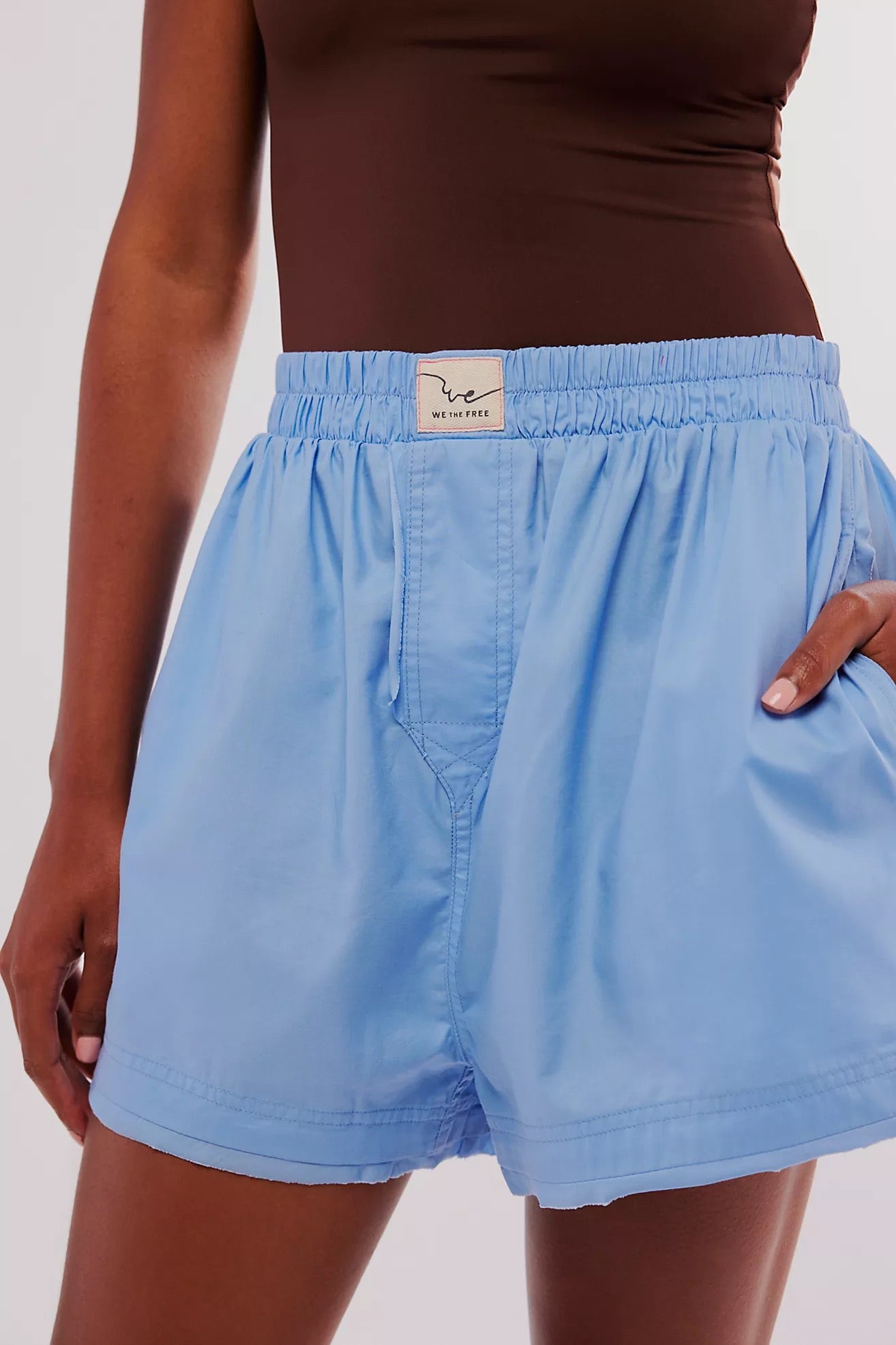 FREE PEOPLE We The Free Day To Day Solid Boxer