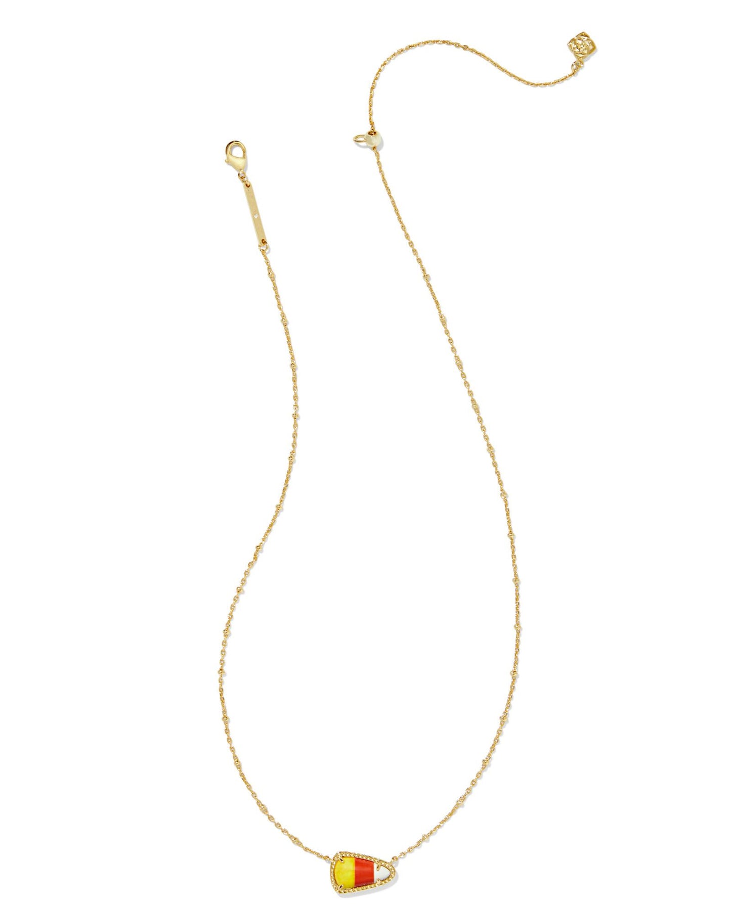 Kendra Scott Candy Corn Gold Necklace