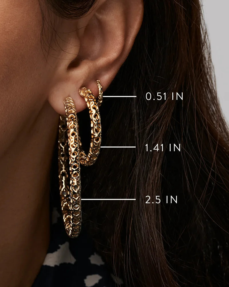 Pendientes KENDRA SCOTT Maggie Huggie de 0,51 pulgadas