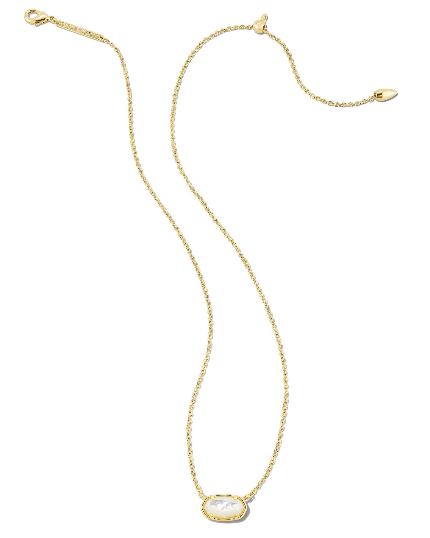 KENDRA SCOTT Collar con colgante corto Grayson dorado