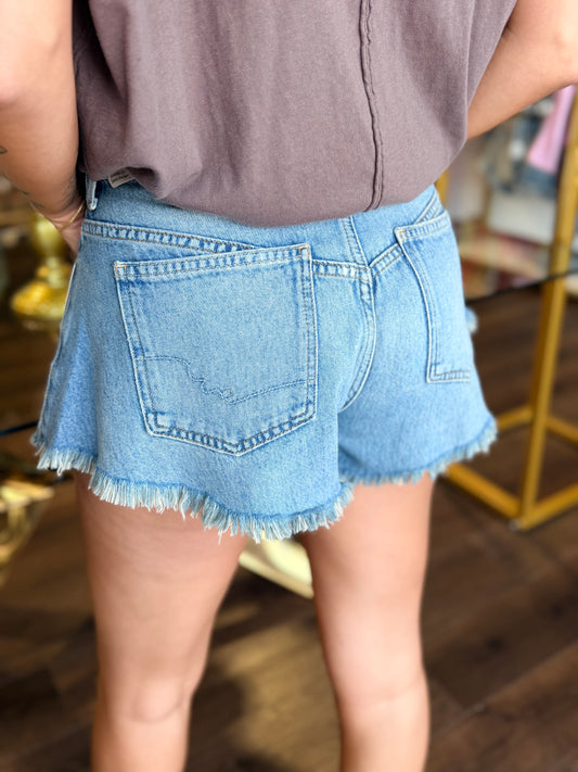 Back of free people spark shorts