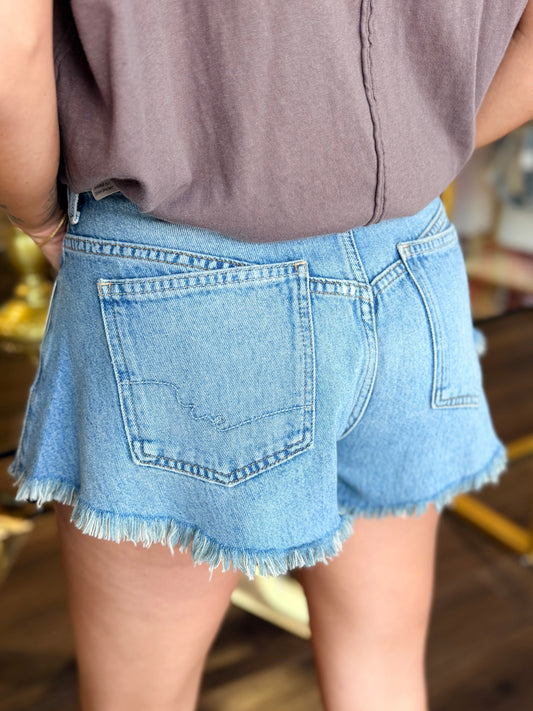 Back of free people spark shorts