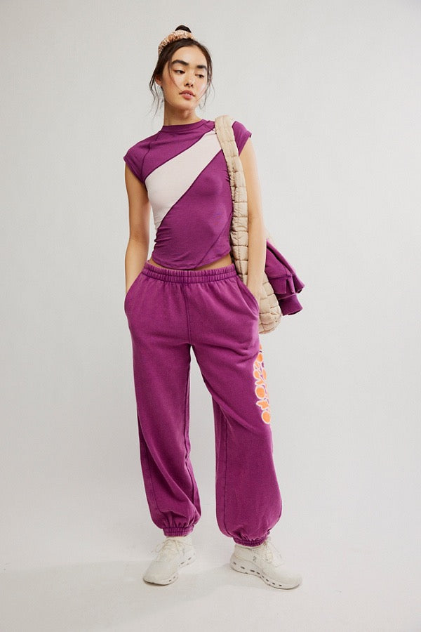 FREE PEOPLE MOVEMENT All Star Pant Embroidered