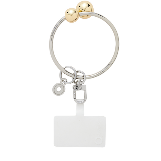 BOUTIQUE BIG O PHONE BRACELET MIXED METAL