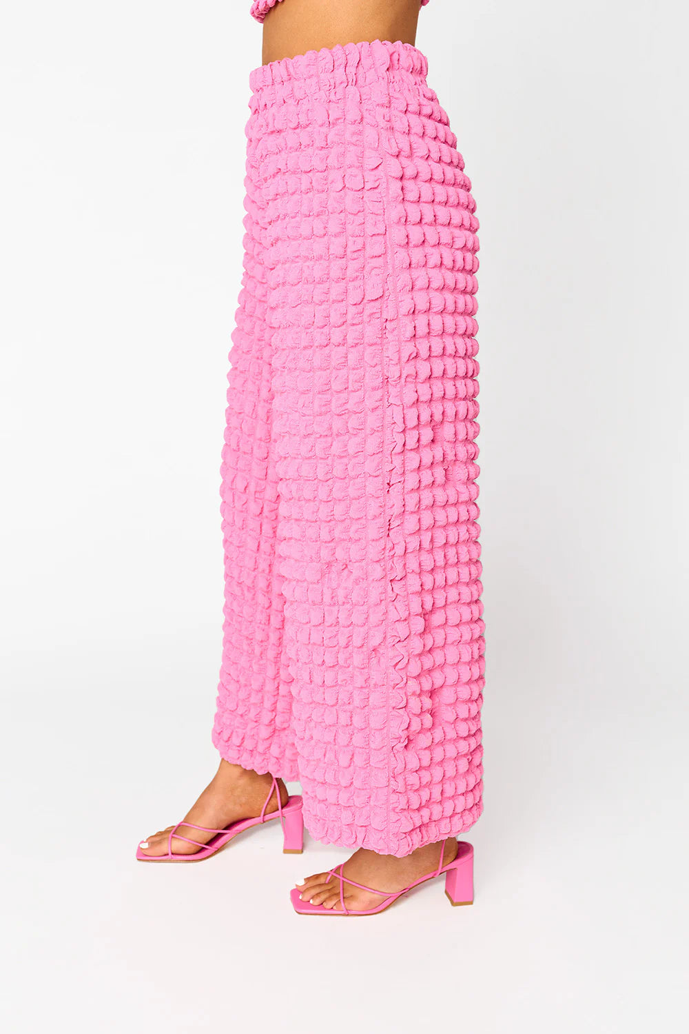 BOUTIQUE BUDDY LOVE MERITT TWO PIECE SET BUBBLEGUM PINK SIDE