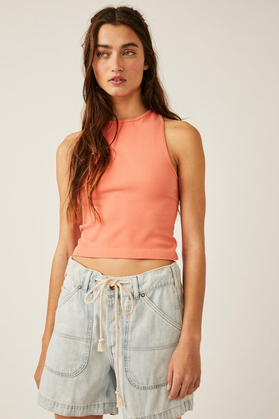 BOUTIQUE FREE PEOPLE HAYLEY RACERBACK BRAMI MIMOSA FLOWER FRONT