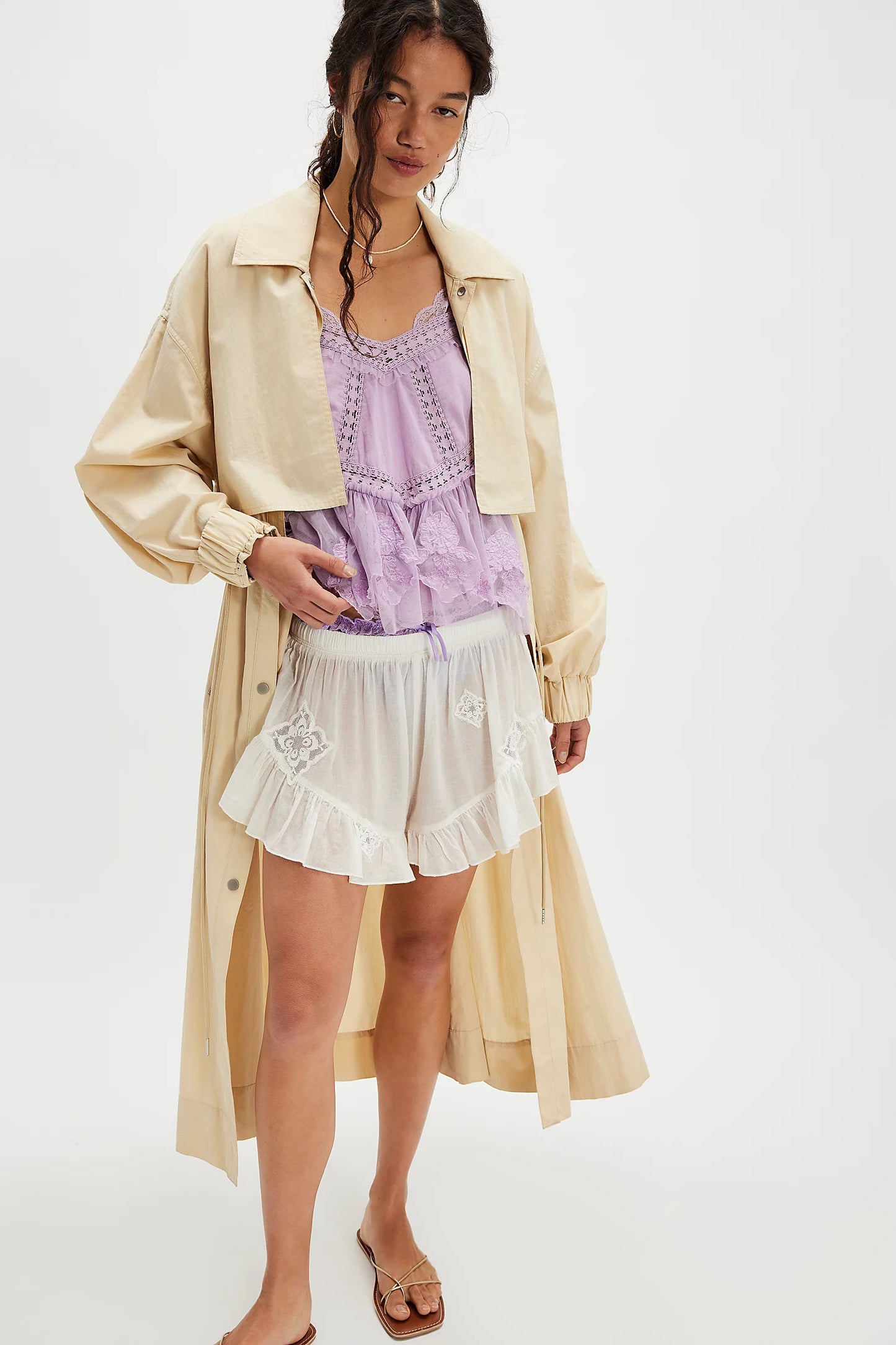 BOUTIQUE FREE PEOPLE SWEET ESCAPE CAMI FAIR ORCHID FRONT 2