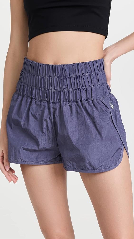 BOUTIQUE FREE PEOPLE THE WAY HOME SHORTS DEEP SEA FRONT