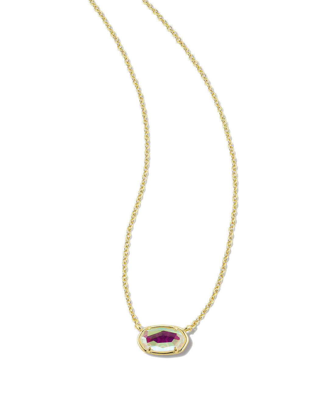 KENDRA SCOTT Collar con colgante corto Grayson dorado