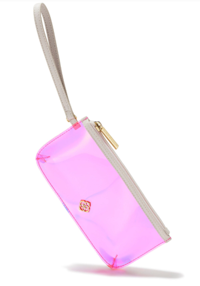 BOUTIQUE KENDRA SCOTT CLEAR WRISTLET PINK IRIDESCENT