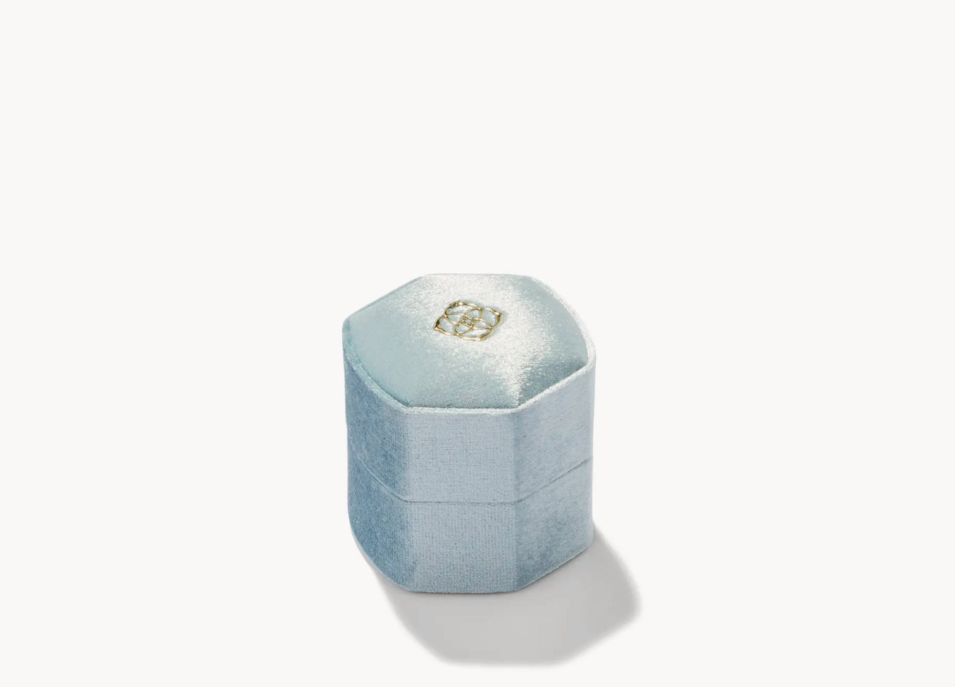BOUTIQUE KENDRA SCOTT DAVIS SMALL RING BOX LIGHT BLUE