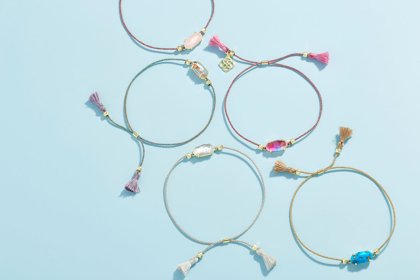 BOUTIQUE KENDRA SCOTT EVERLYNE CORD FRIENDSHIP BRACELET