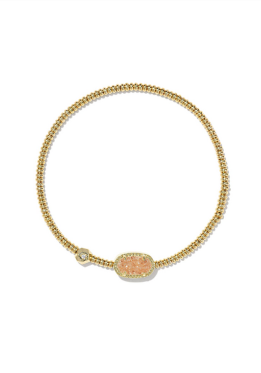 BOUTIQUE KENDRA SCOTT GRAYSON STRETCH BRACELET SAND DRUSY
