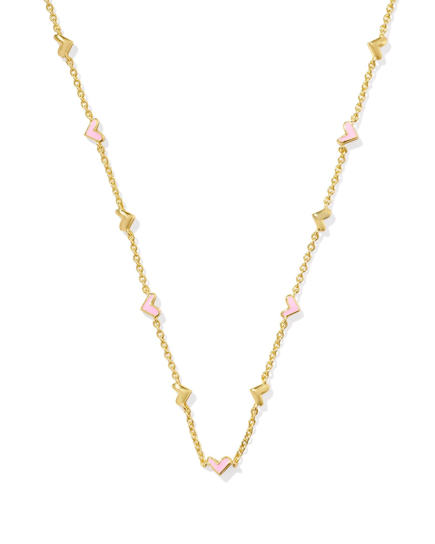 BOUTIQUE KENDRA SCOTT HAVEN GOLD STRAND NECKLACE PINK MIX
