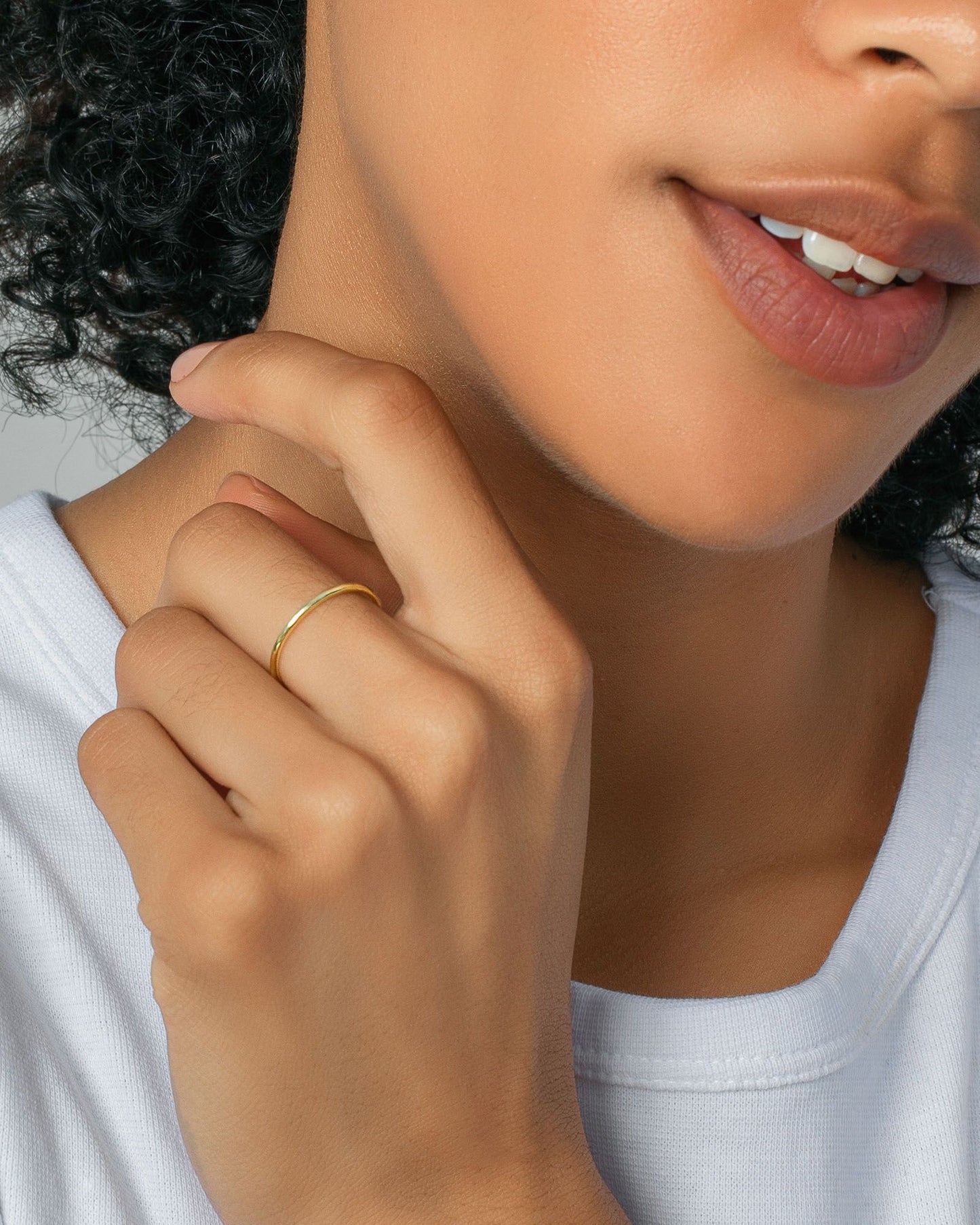 BOUTIQUE KENDRA SCOTT LARISSA BAND RING 18K VERMIL GOLD ON HAND