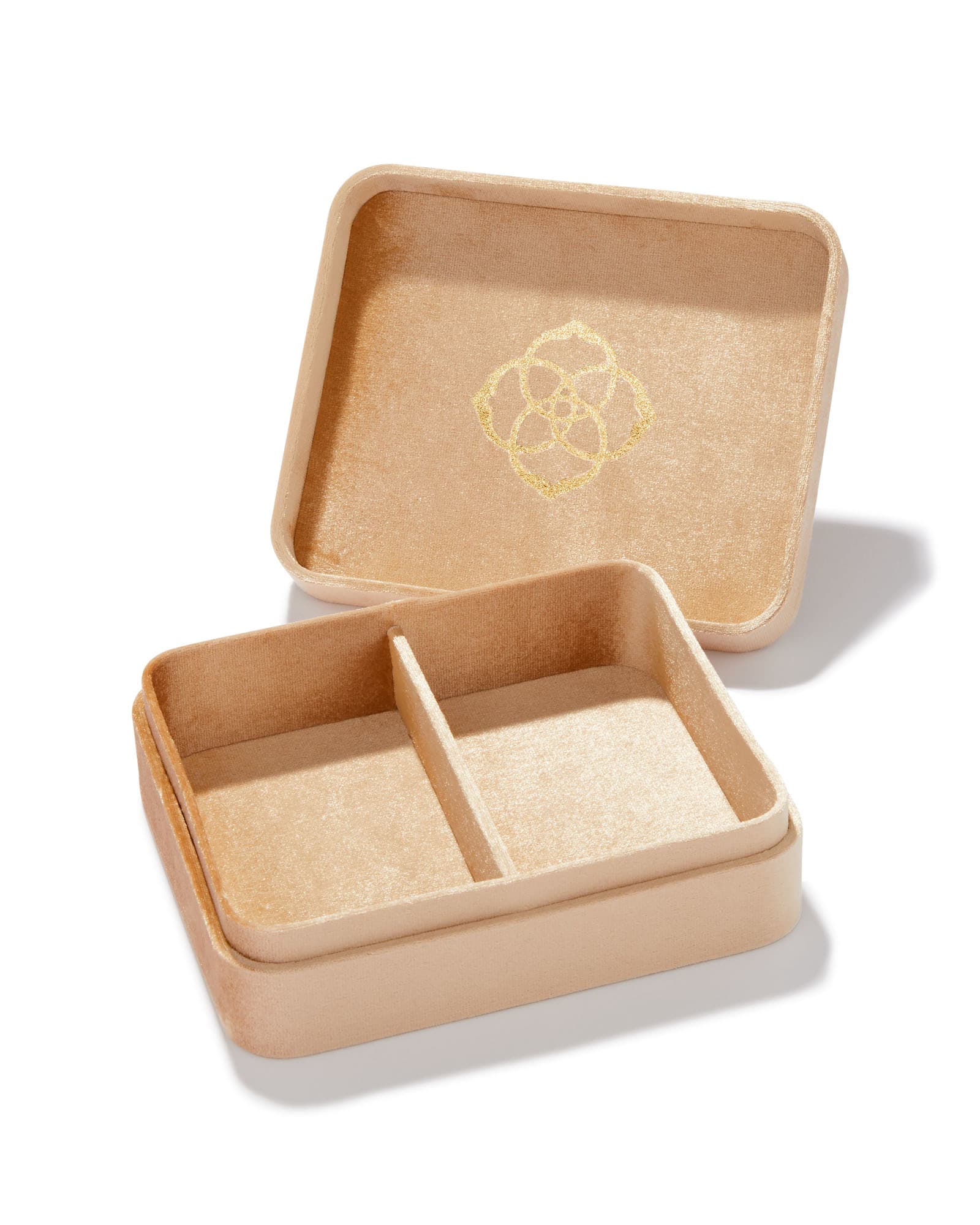 BOUTIQUE KENDRA SCOTT MATTIE LARGE BOX OPEN CHAMPAGNE