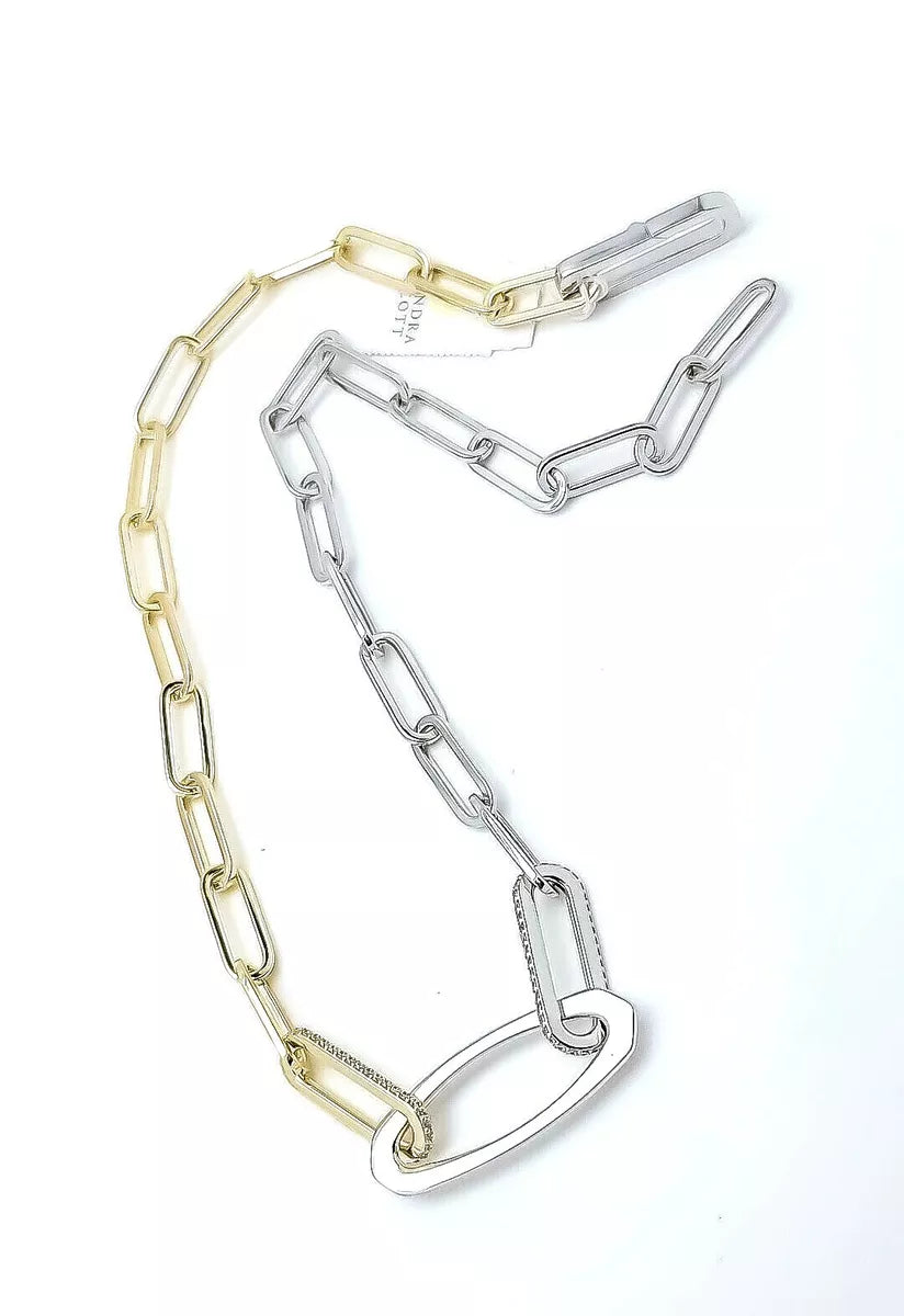 BOUTIQUE KENDRA SCOTT MIXED METAL ADELINE CHAIN NECKLACE