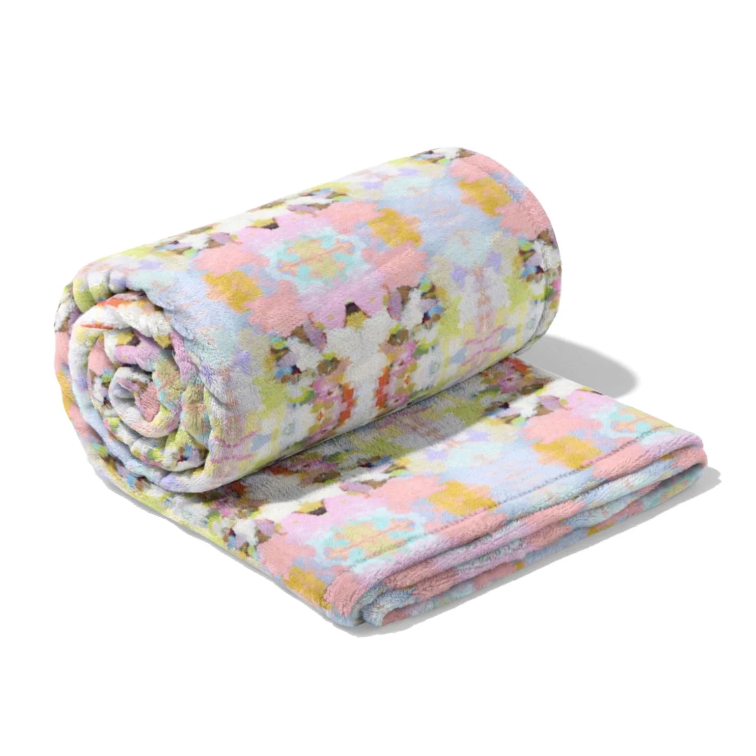 BOUTIQUE LAURA PARK BROOKS AVENUE PINK FLEECE BLANKET