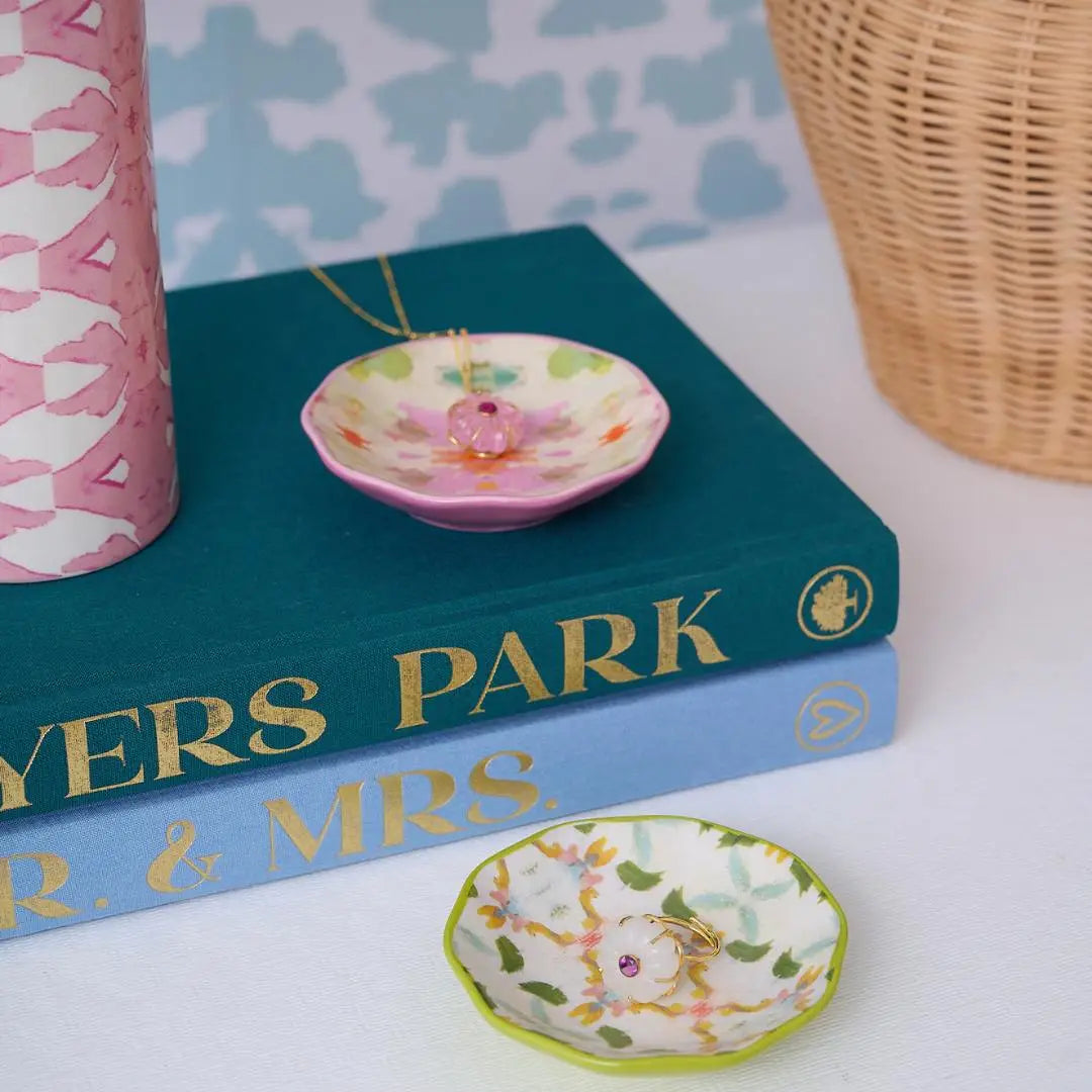BOUTIQUE LAURA PARK GIVERNY CERAMIC RING DISH 3