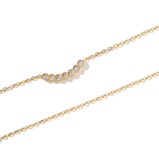 BOUTIQUE LINNY CO ABIGAIL GOLD NECKLACE