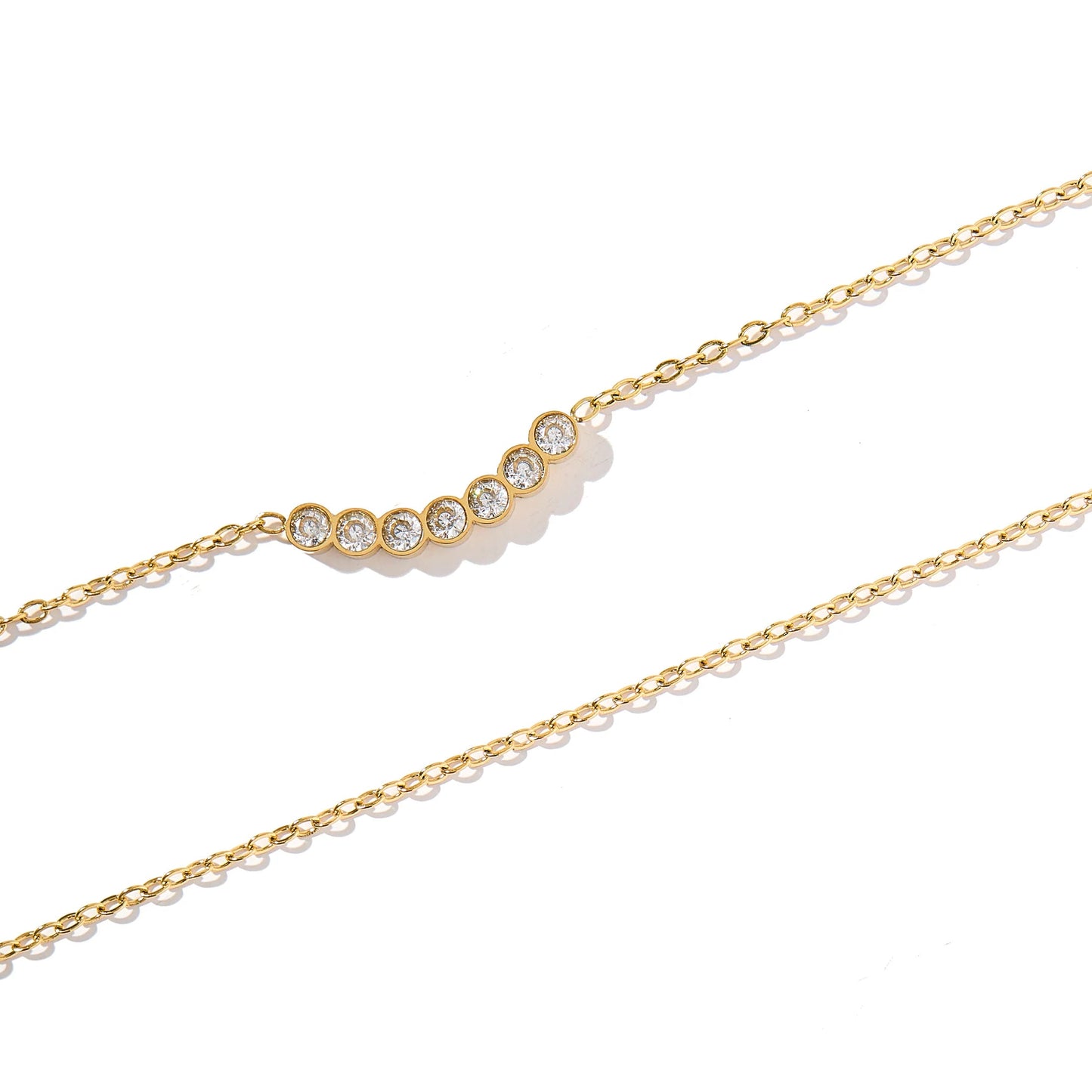 BOUTIQUE LINNY CO ABIGAIL GOLD NECKLACE