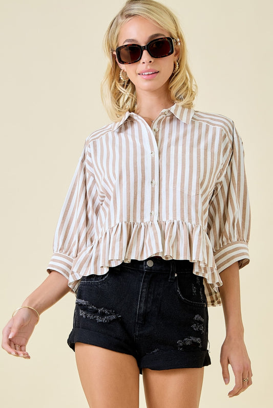 BOUTIQUE LOVE YOU LATTE TOP FRONT 4