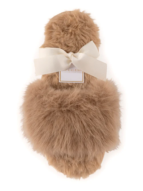 BOUTIQUE SHIRALEAH MAUDE SLIPPERS CAMEL 4