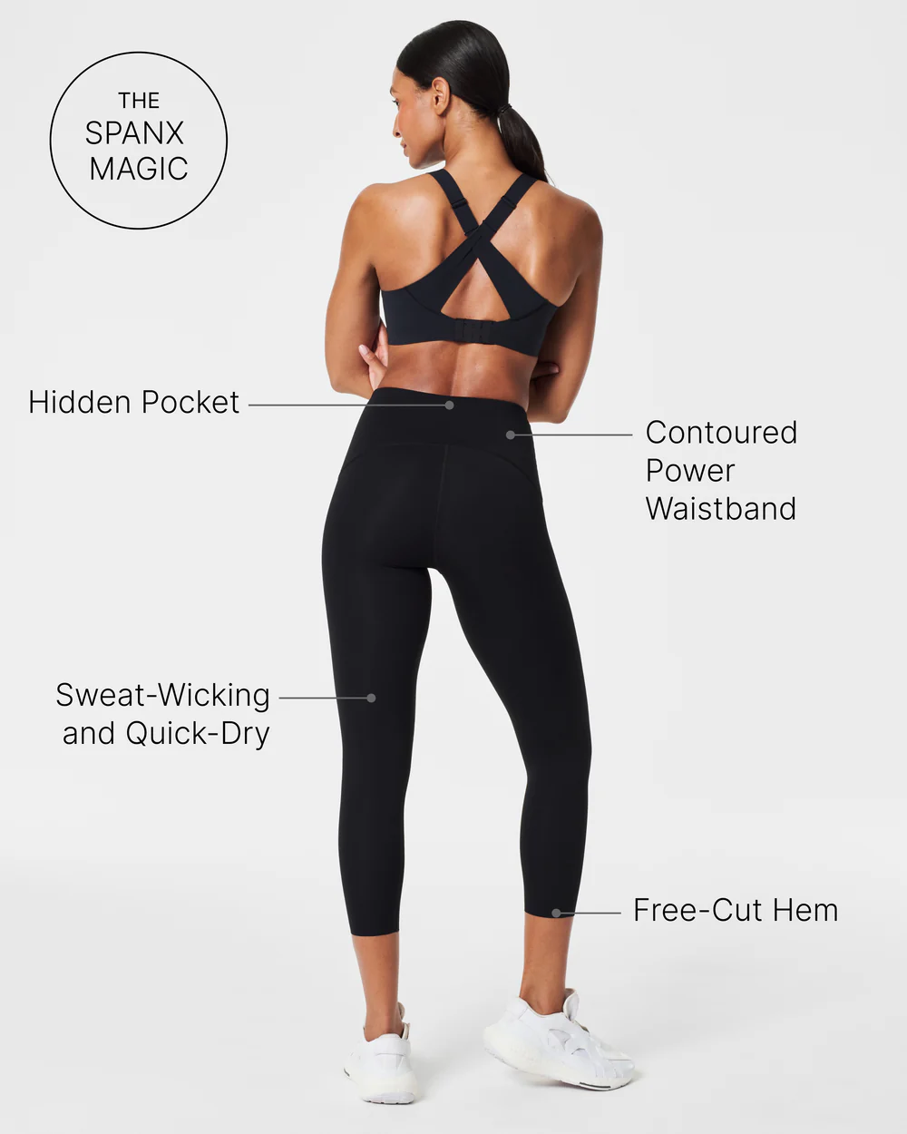 BOUTIQUE SPANXSHAPE BOOTY BOOST 7/8 LEGGINGS