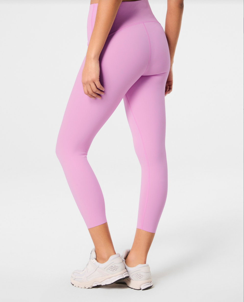 BOUTIQUE SPANXSHAPE BOOTY BOOST 7/8 LEGGINGS BACK 3 PETUNIA PINK