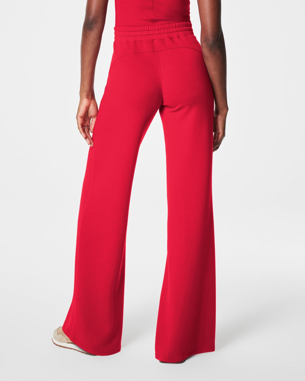 BOUTIQUE SPANX AIRESSENTIALS WIDE LEG PANT BACK SPANX RED