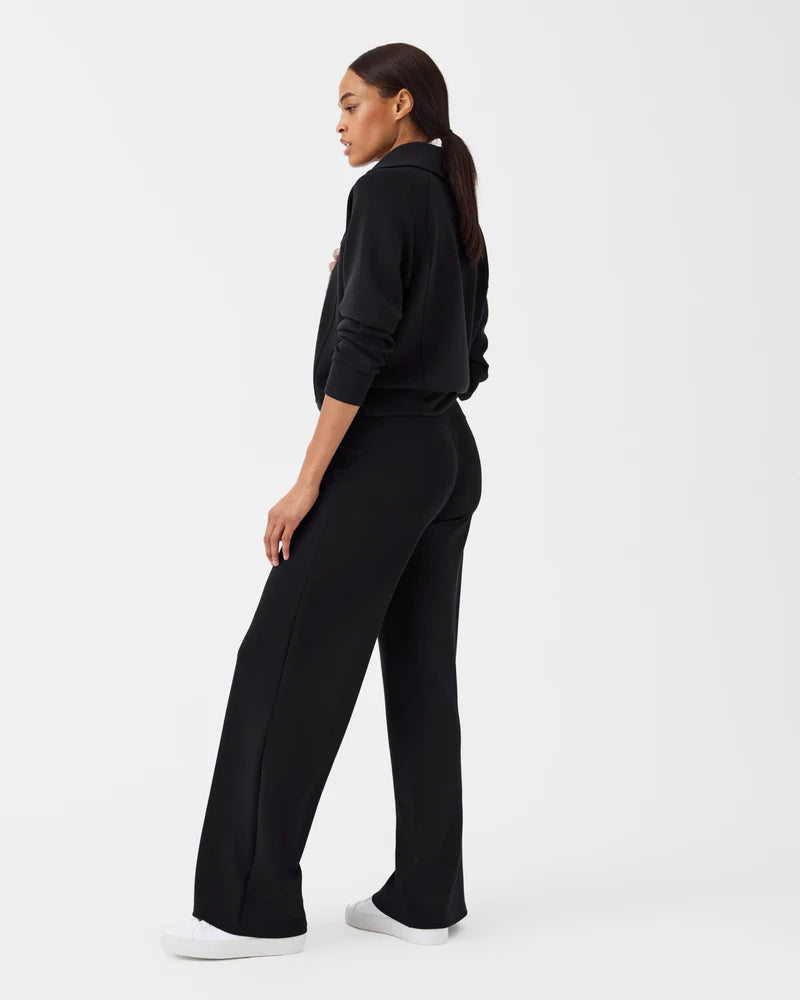BOUTIQUE SPANX AIRESSENTIALS WIDE LEG PANT BLACK SIDE