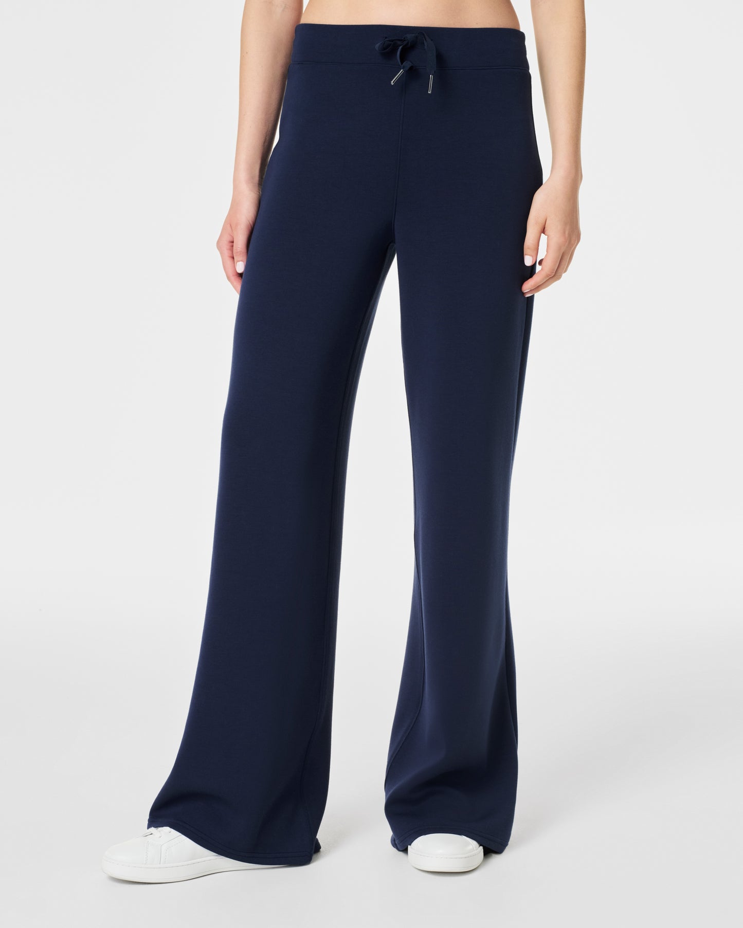BOUTIQUE SPANX AIRESSENTIALS WIDE LEG PANT FRONT TIMELESS NAVY FRONT 2