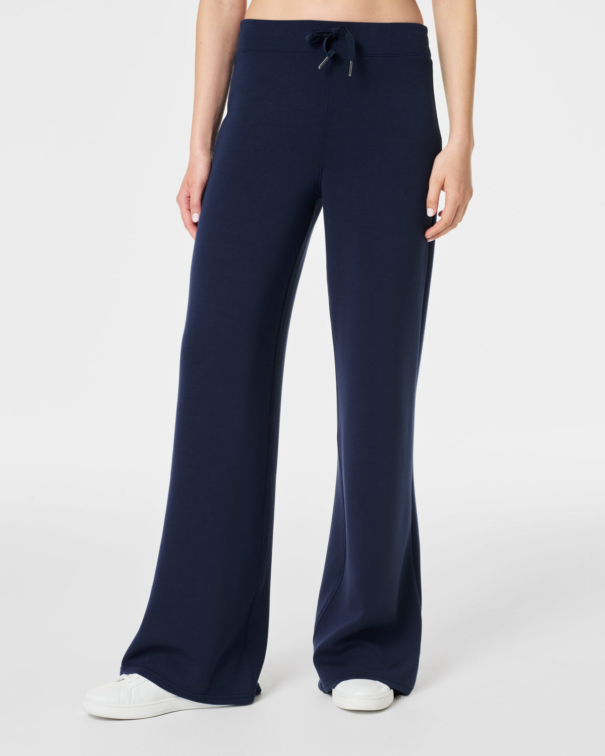 BOUTIQUE SPANX AIRESSENTIALS WIDE LEG PANT FRONT TIMELESS NAVY FRONT 2