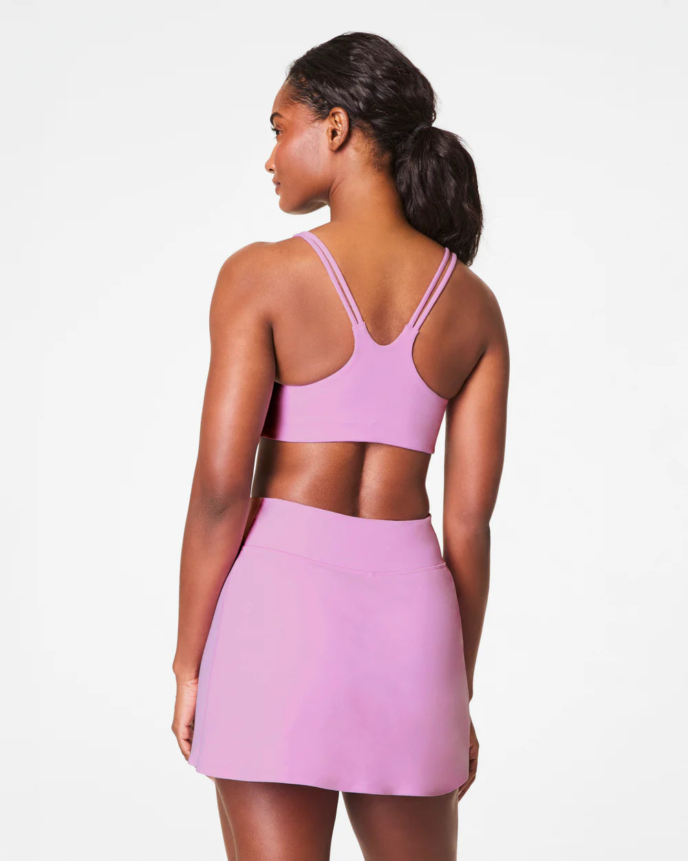 BOUTIQUE SPANX SMOOTH™ ONFORM SKORT BACK PETUNIA