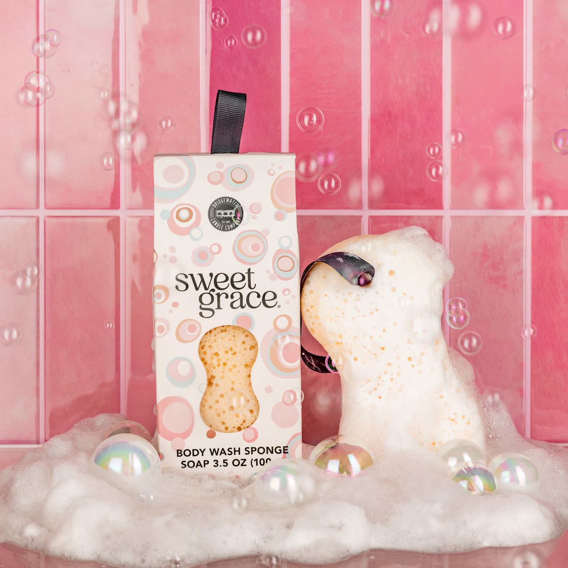 BOUTIQUE SWEET GRACE BODY WASH SPONGE FRONT 3
