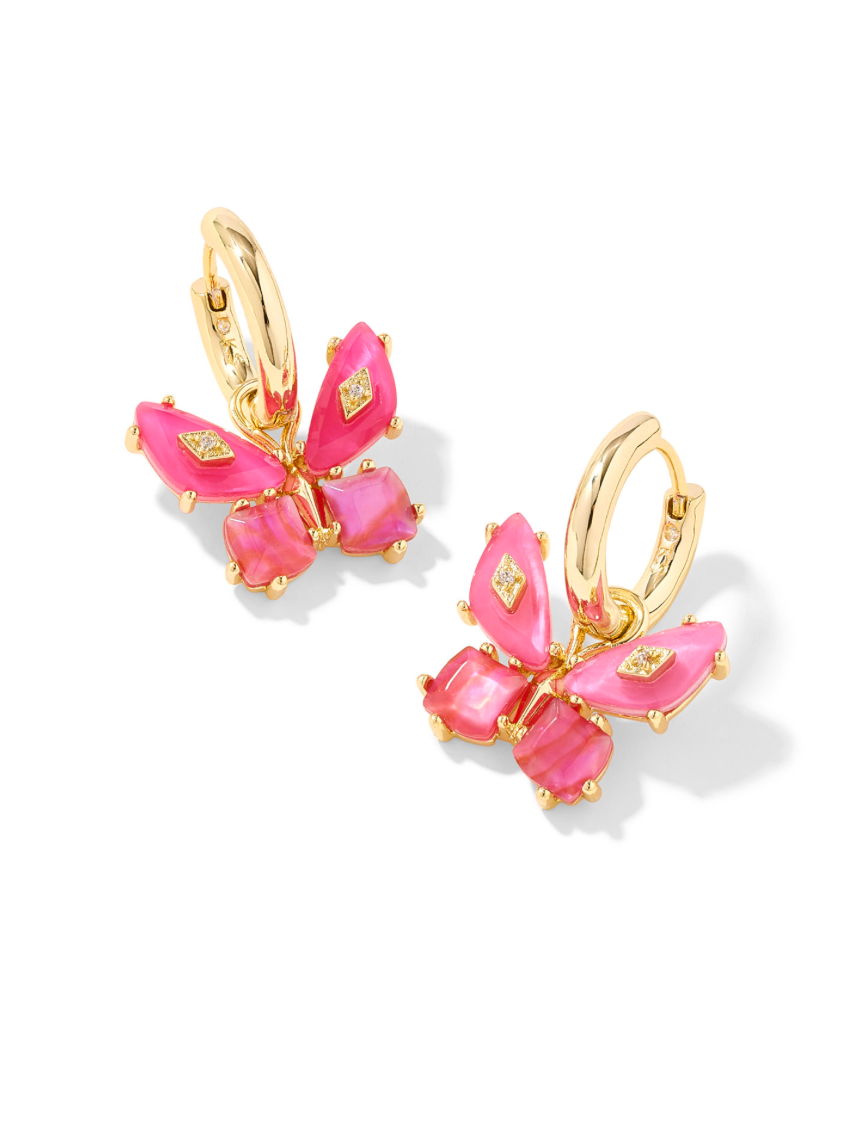 KENDRA SCOTT Bianca Butterfly Huggie Earring