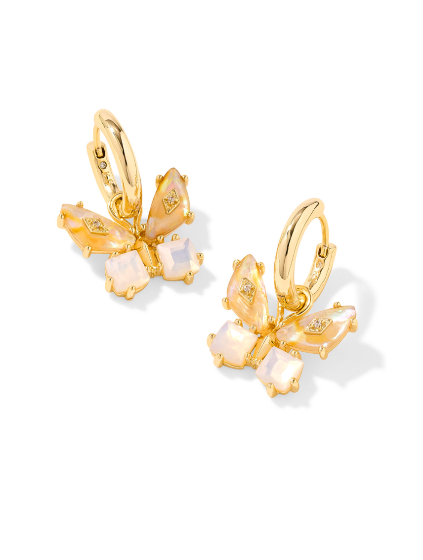 KENDRA SCOTT Bianca Butterfly Huggie Earring