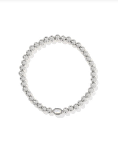 KENDRA SCOTT Mini Silver Elaina Stretch Bracelet