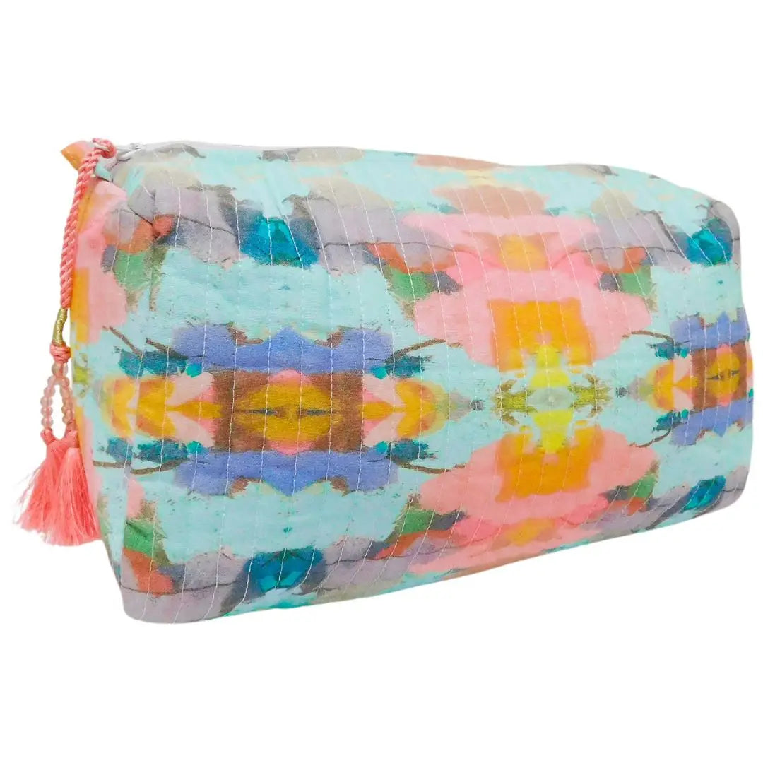 LAURA PARK Antigua Smile Large Cosmetic Bag