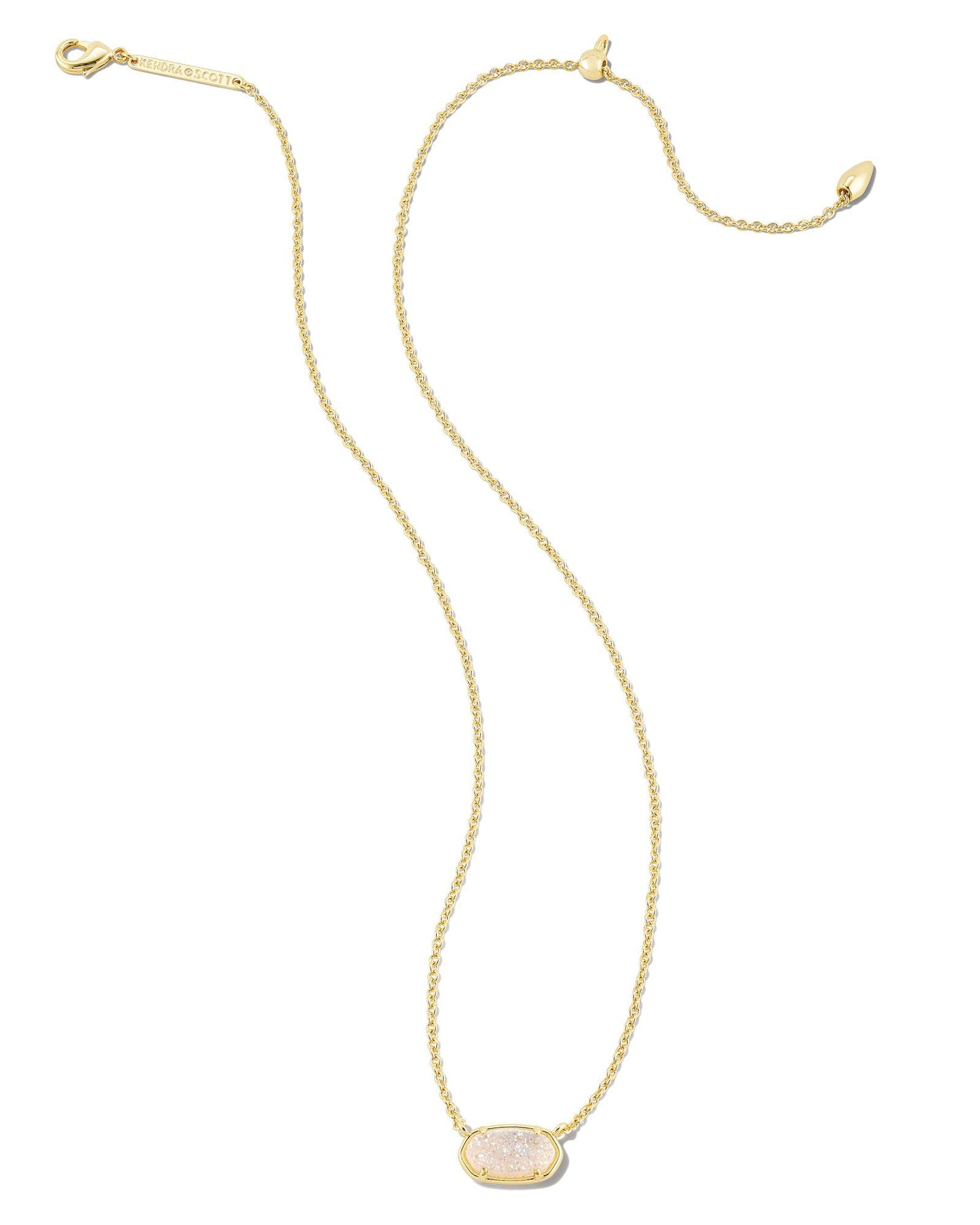 KENDRA SCOTT Collar con colgante corto Grayson dorado