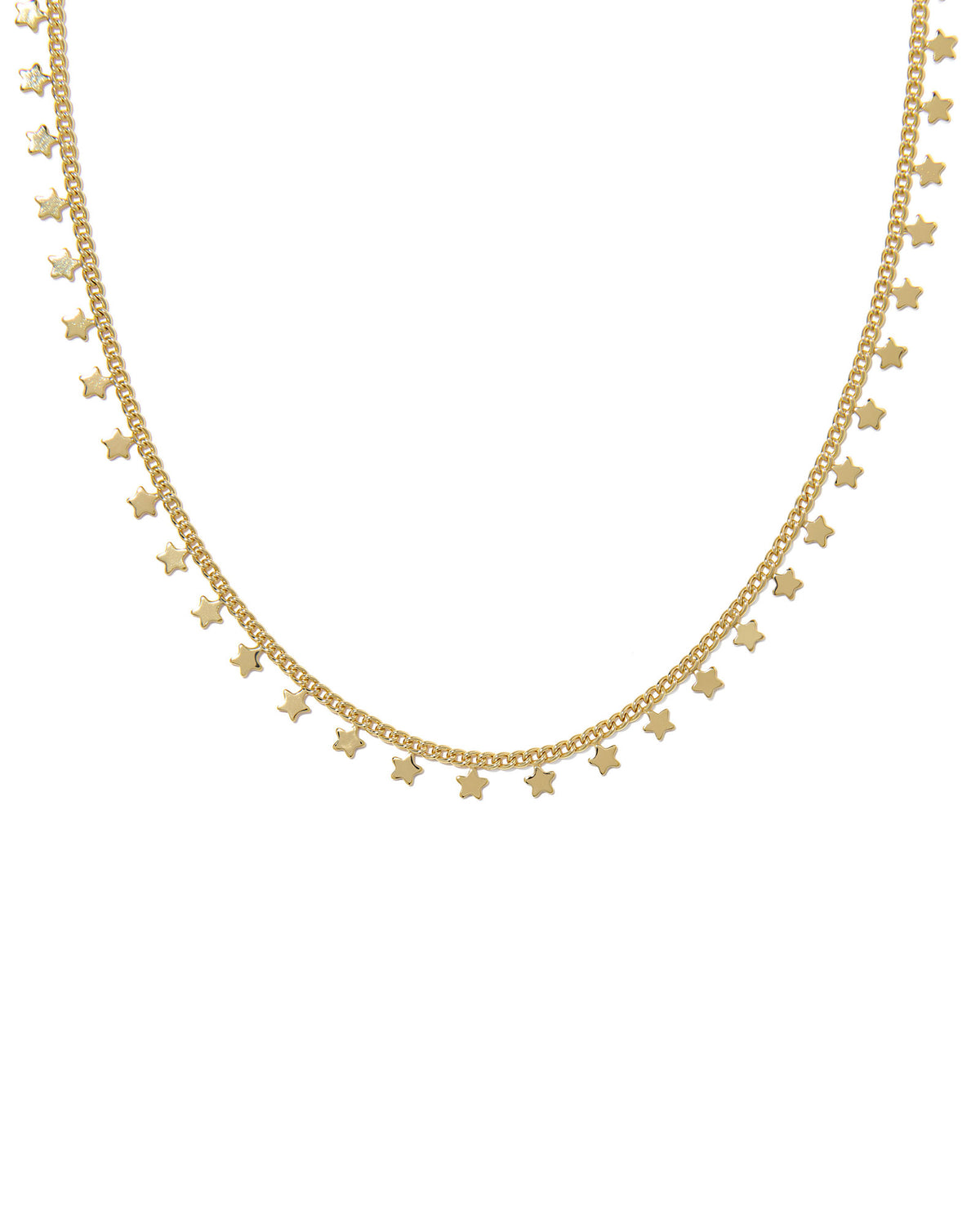 Kendra Scott gold star strand necklace