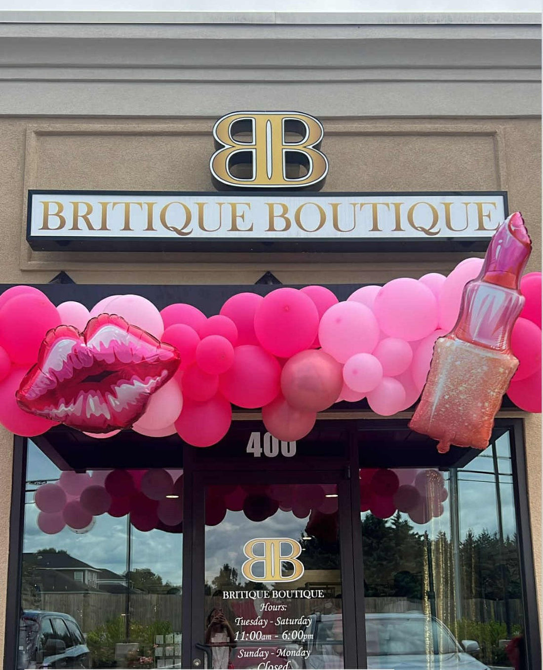 Britique Boutique women’s boutique storefront in Bonaire, Georgia