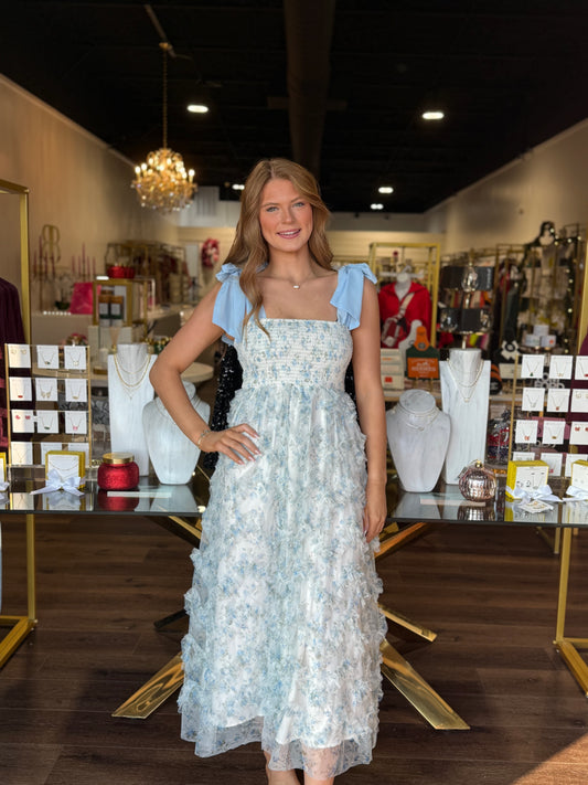 DREAMING OF YOU MIDI DRESS