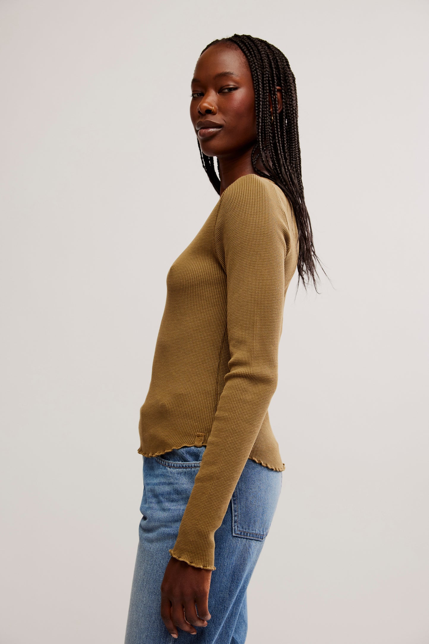 FREE PEOPLE We The Free Easy Does It Tee