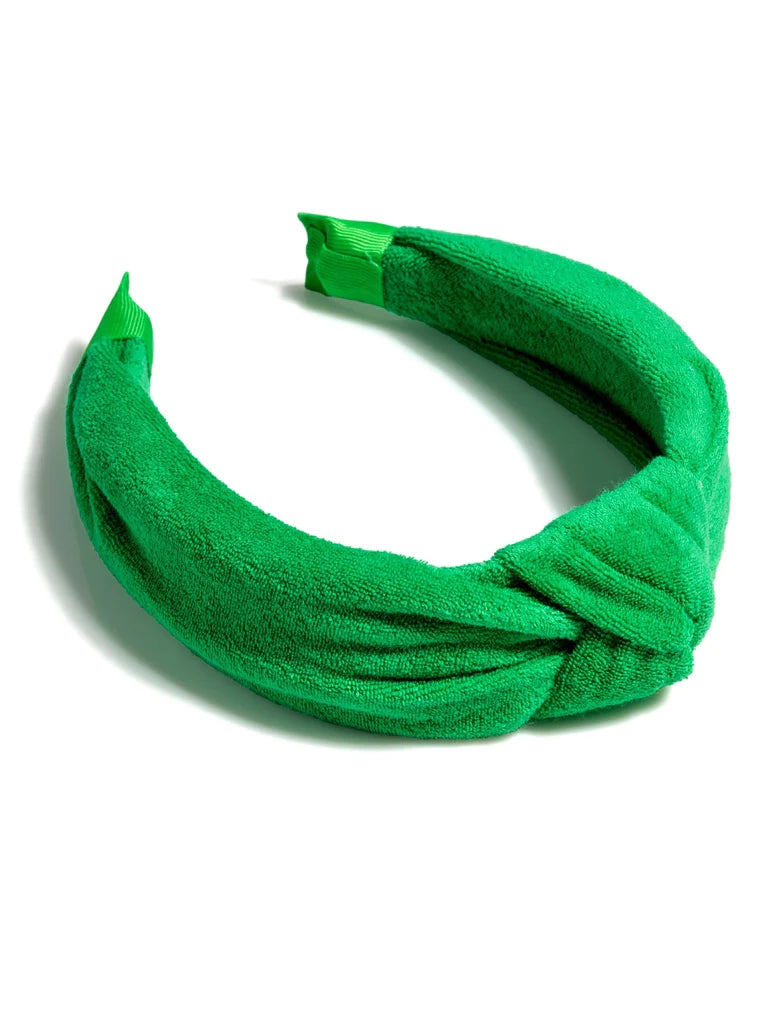 Diadema anudada de rizo SHIRALEAH