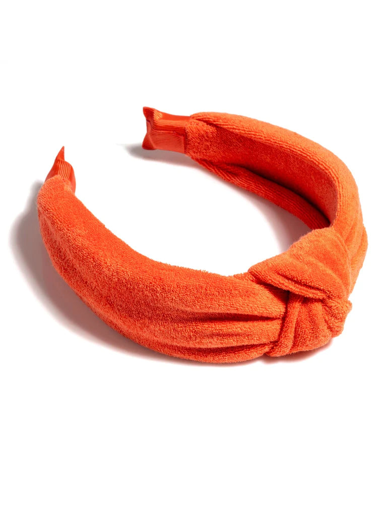 Diadema anudada de rizo SHIRALEAH
